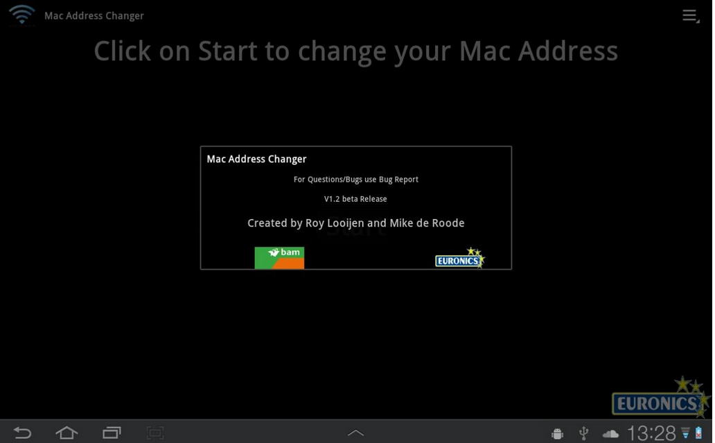 change mac address in terminal emulator